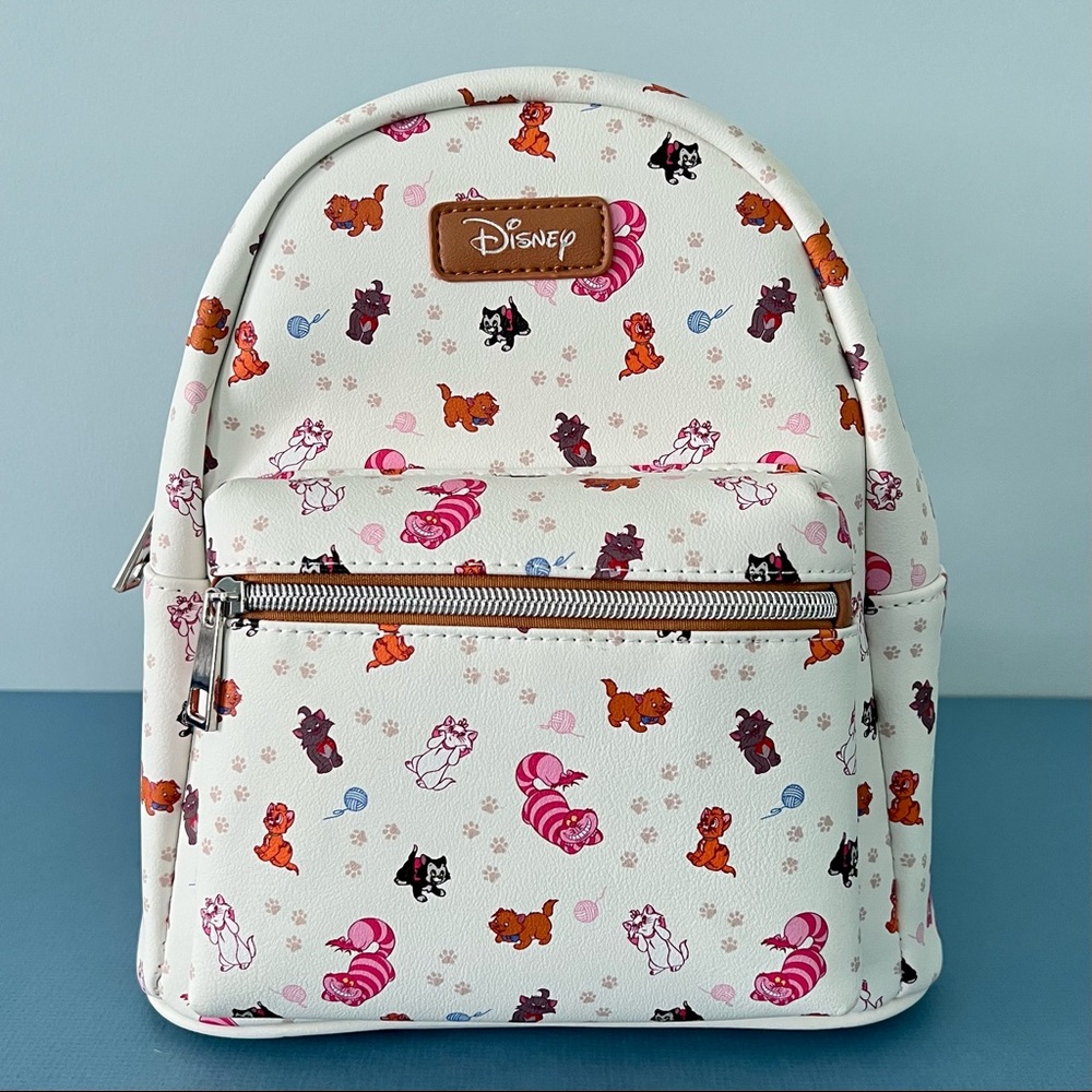 Loungefly Disney Cats White Mini Backpack Gem
